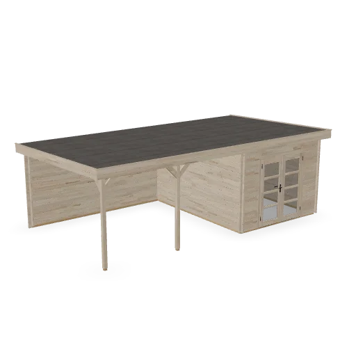 3D-model van Actieblokhut Bianco