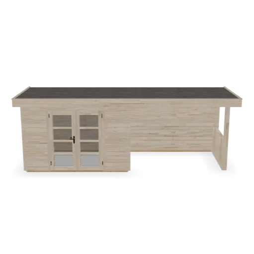 3D-model van Actieblokhut Bologna