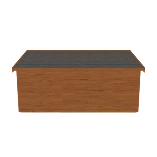 3D-model van Actieblokhut Diamante geïmpregneerd