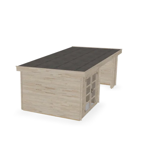 3D-model van Actieblokhut Messina