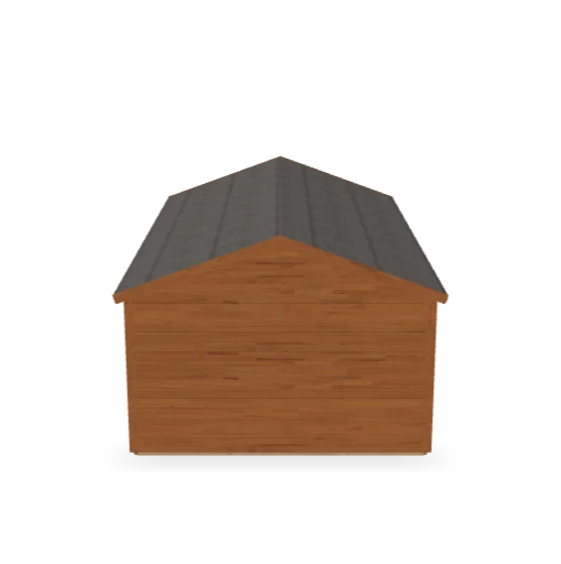 3D-model van Actieblokhut Parma geïmpregneerd