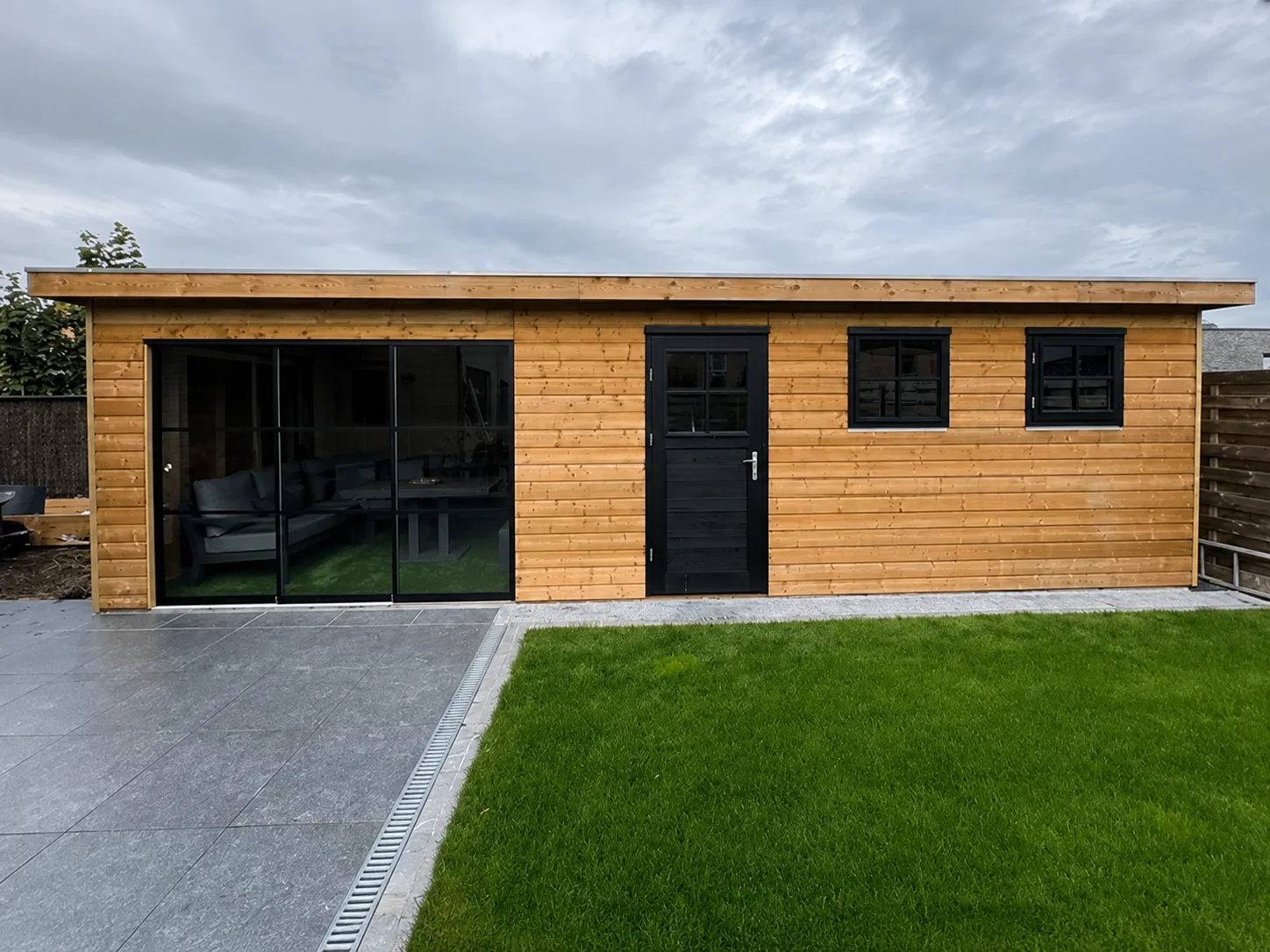 Tuinhuis met berging