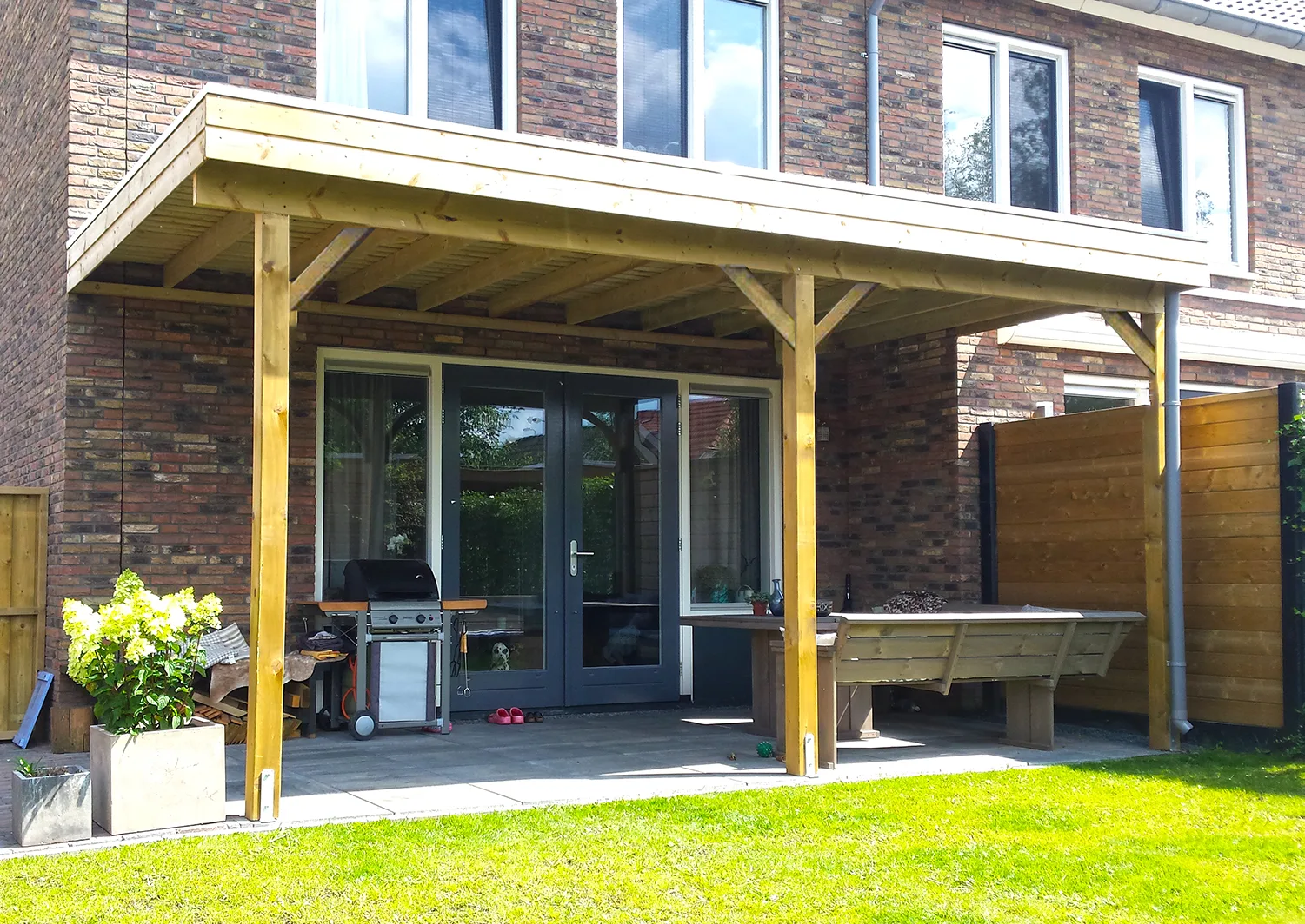 Outback Geïmpregneerde Aanbouw Veranda 420x300