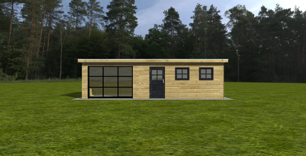 Tuinhuis met berging