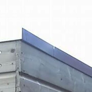 Aluminium daktrim — blank of zwart