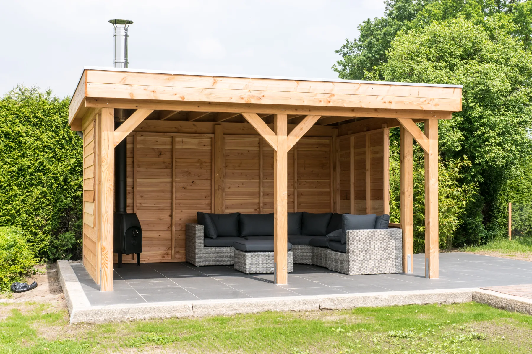 Outback Douglas Vrijstaande Veranda 500x300